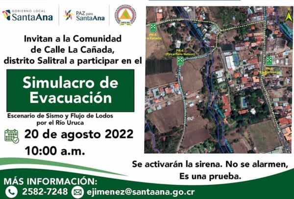Simulacro de Evacuación la Cañada Salitral